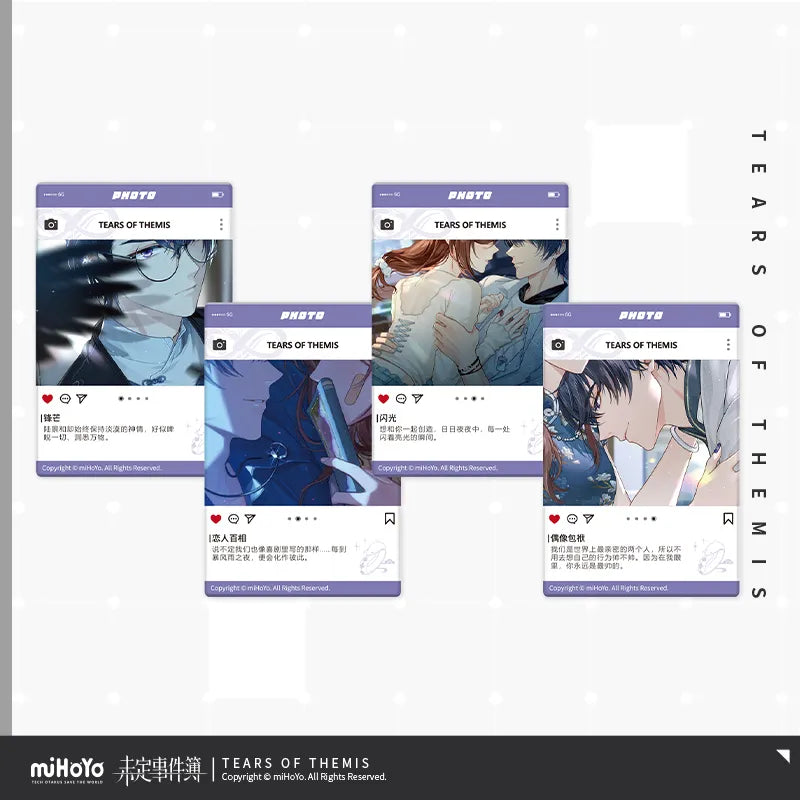 Tears of Themis - Collection Series Fixed CG Acrylic Photo Card Vol.6 miHoYo