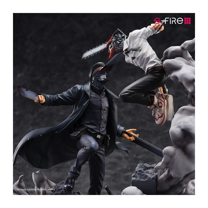 Chainsaw Man - Chainsaw Man vs. Samurai Sword Non Scale Figure SEGA