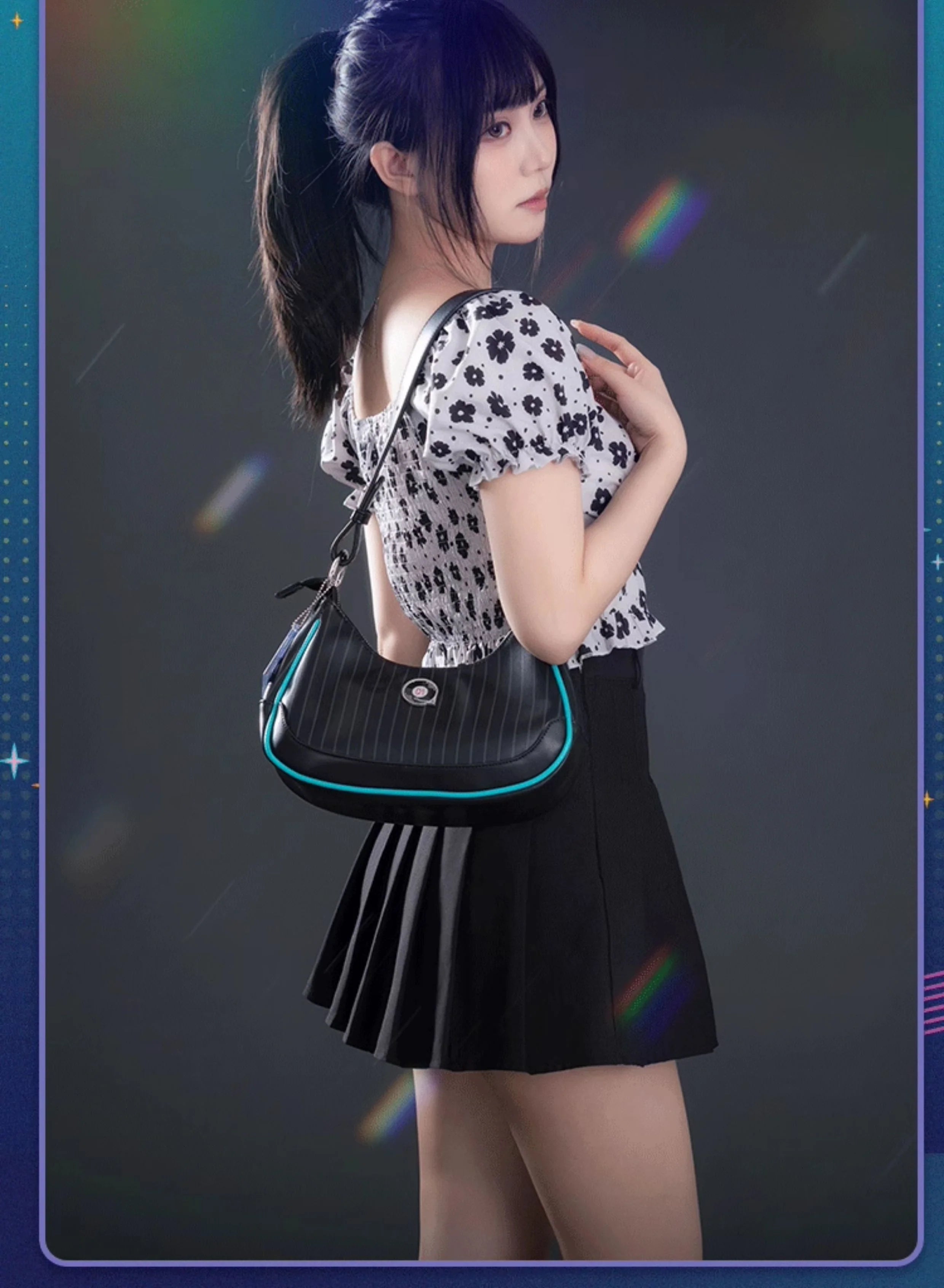 Hatsune Miku - Hatsune Miku Wings of the Synthwave Series Shoulder Bag Moeyu