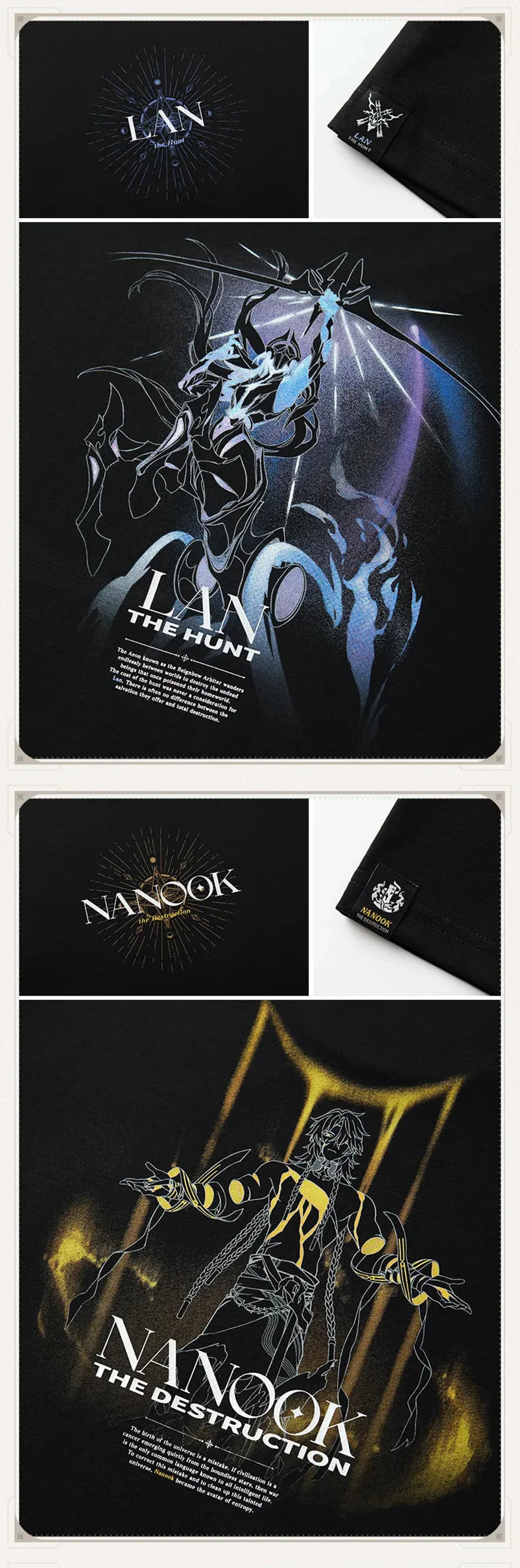 Honkai: Star Rail - Fables About the Stars Aeon T-shirt miHoYo