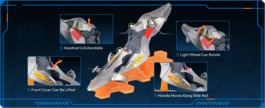 Evangelion - Fantastics Series (With Entry Plug Interior Ver.) Action Figure Blokees