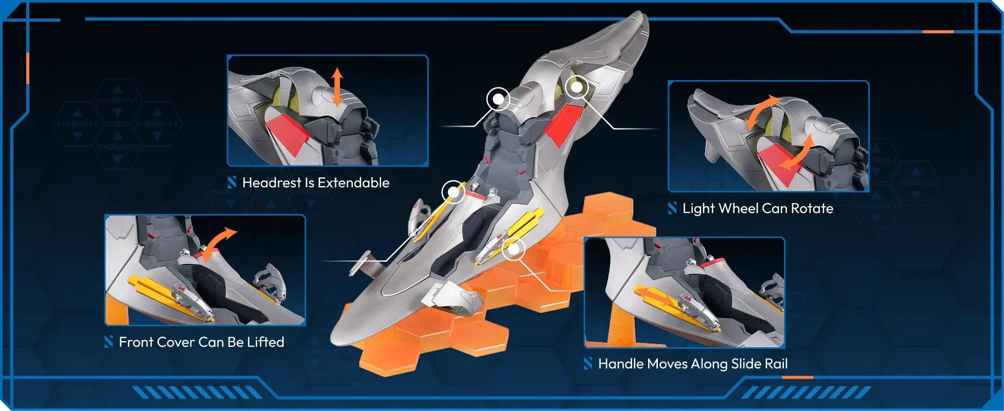 Evangelion - Fantastics Series (With Entry Plug Interior Ver.) Action Figure Blokees