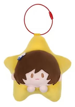 Hatsune Miku - Hatsune Miku Starry Night Plushie Keychain BEMOE