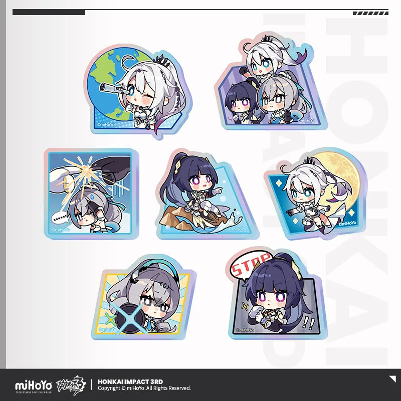 Honkai Impact 3rd - HONKAI MEME Acrylic Badge miHoYo