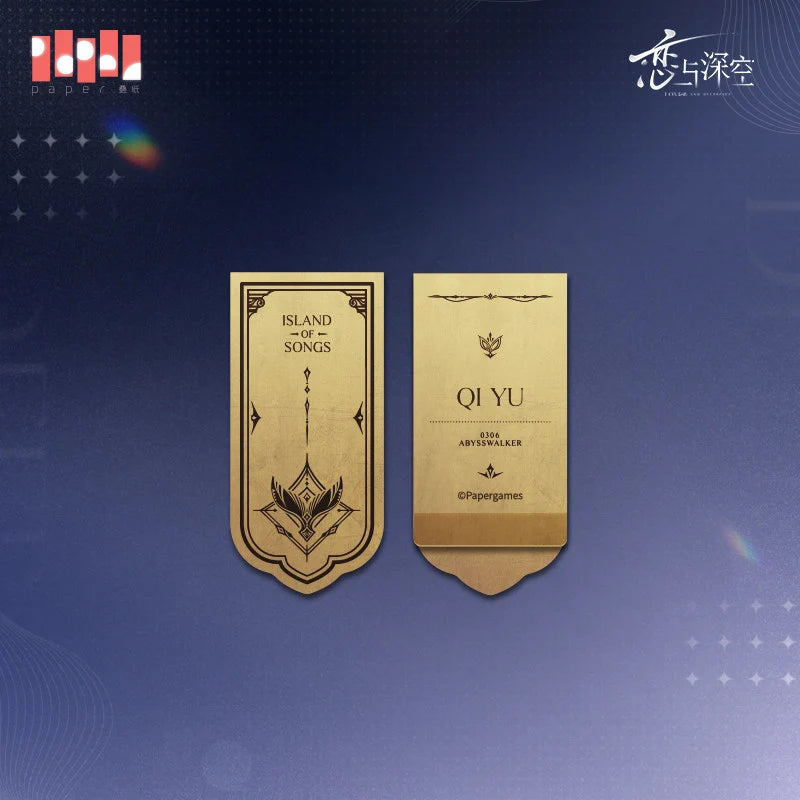 Love and Deepspace - Echoes of Yesterday Series Brass Bookmark InFold Games