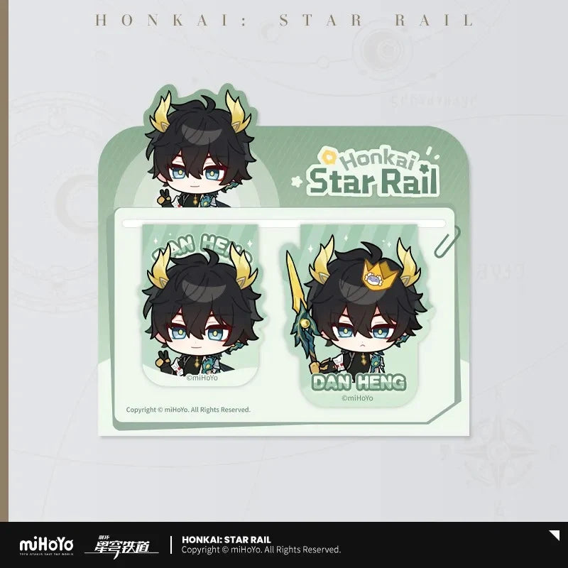 Honkai: Star Rail - Pom-Pom Gallery Soft Magnetic Bookmark Set miHoYo