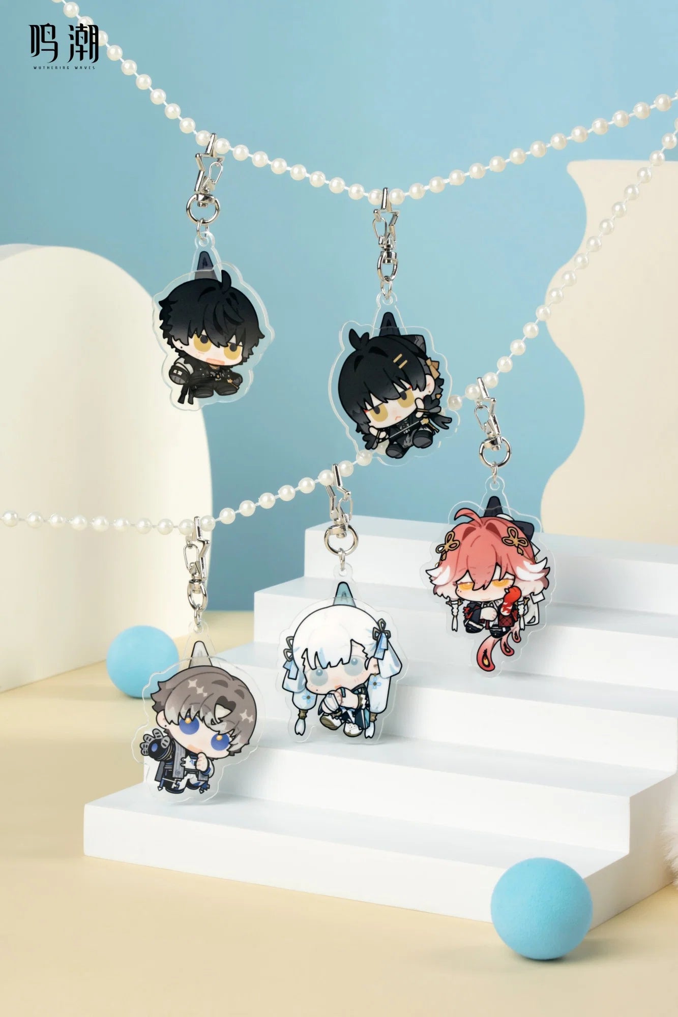 Wuthering Waves - Leisure Daily Themed Acrylic Keychain KURO GAMES