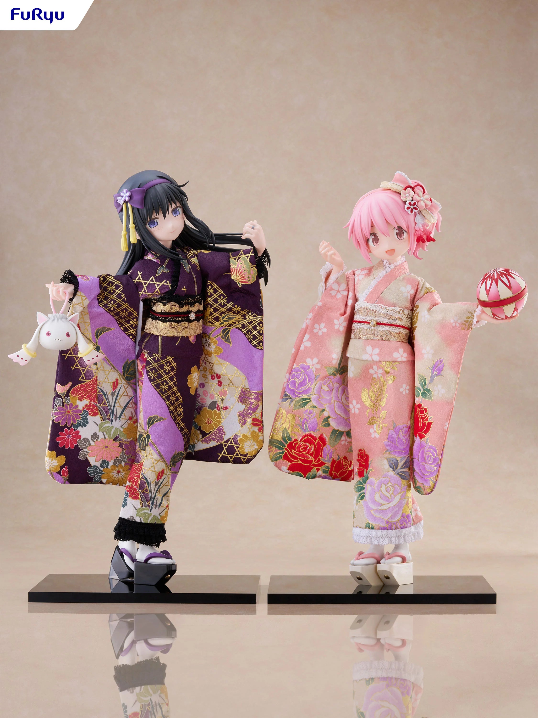 Puella Magi Madoka Magica The Movie Rebellion - Madoka Kaname & Homura Akemi 1/4 Scale Figure FURYU Corporation