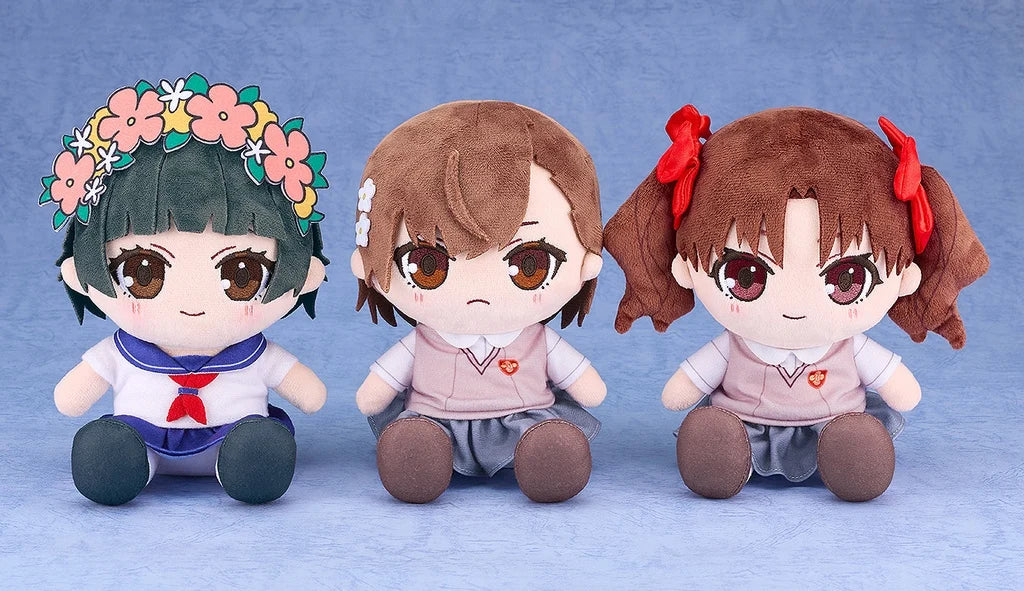 A Certain Scientific Railgun - Mikoto Misaka & Kuroko Shirai & Kazari Uiharu Chocopuni Plushie Good Smile Company