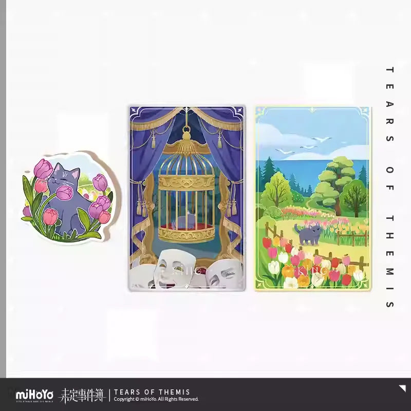 Tears of Themis - Dream And Here After Refrigerator Magnet & Commemorative Card Set miHoYo