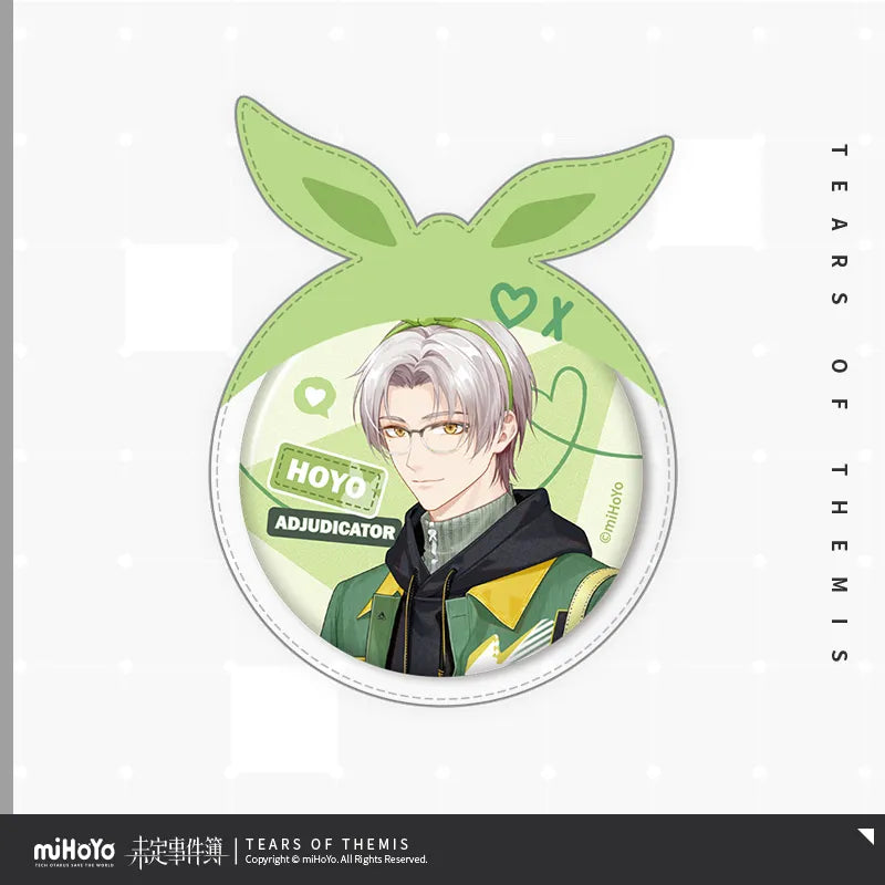 Tears of Themis - HoHo Luck Series Badge & Protective Case Set miHoYo