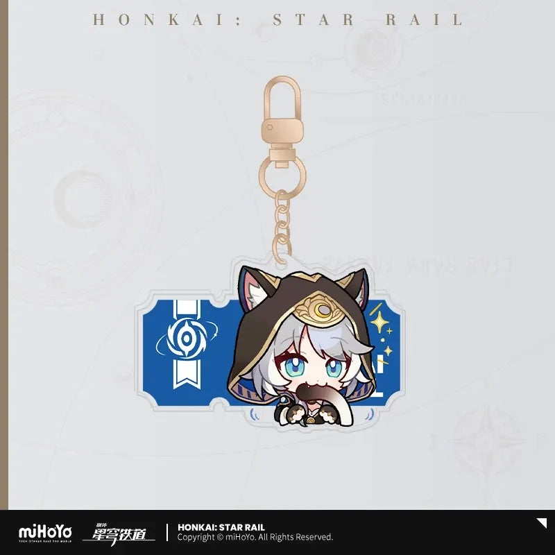 Honkai: Star Rail - Pom-Pom Gallery Sticker Keychain miHoYo