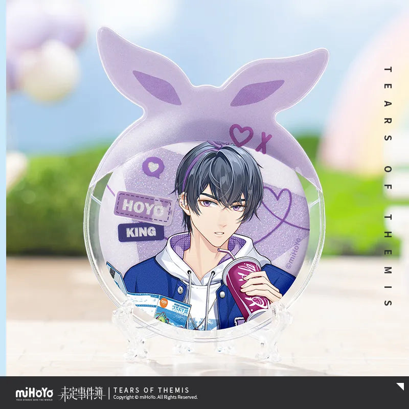 Tears of Themis - HoHo Luck Series Badge & Protective Case Set miHoYo