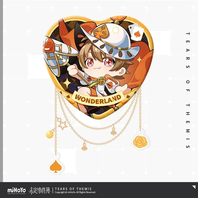 Tears of Themis - Wonderland Encounters Series Chibi Heart-shaped Chain Badge miHoYo