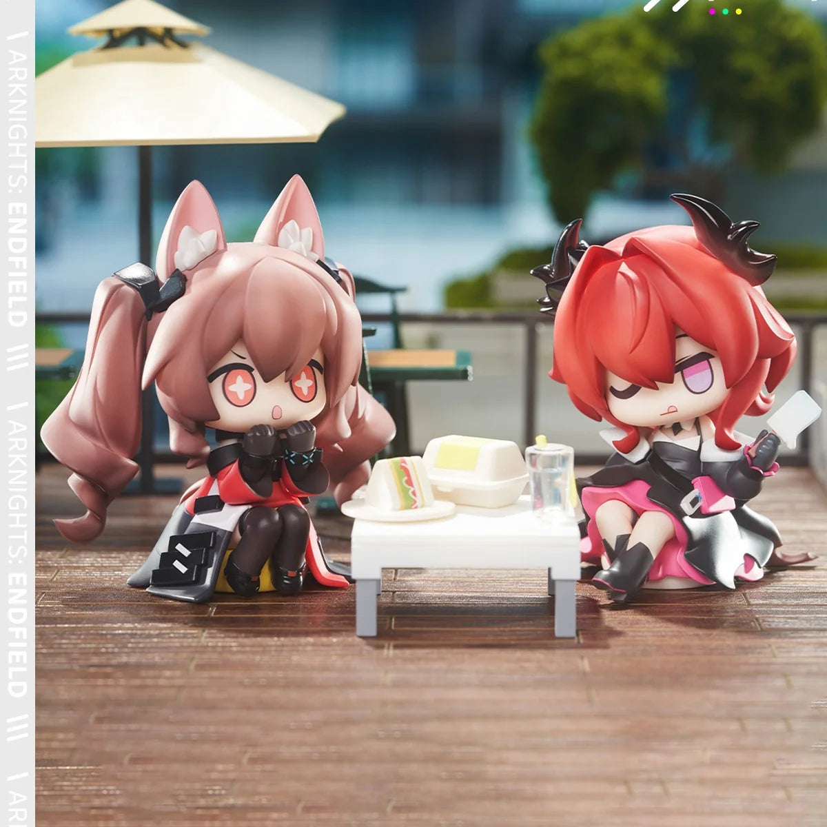 Arknights: Endfield - Laevatain & Gilberta ChatChat Series Chibi Figure HYPERGRYPH