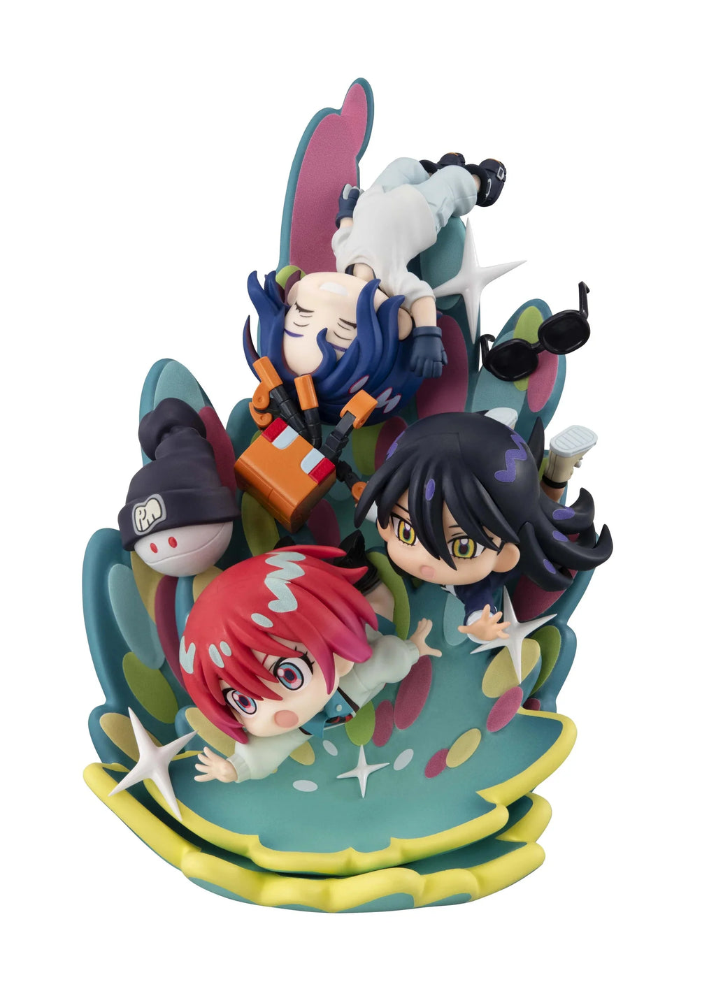Mobile Suit Gundam GQuuuuuuX - Amate Yuzuriha & Nyaan & Shuji Ito Non Scale Figure Megahouse
