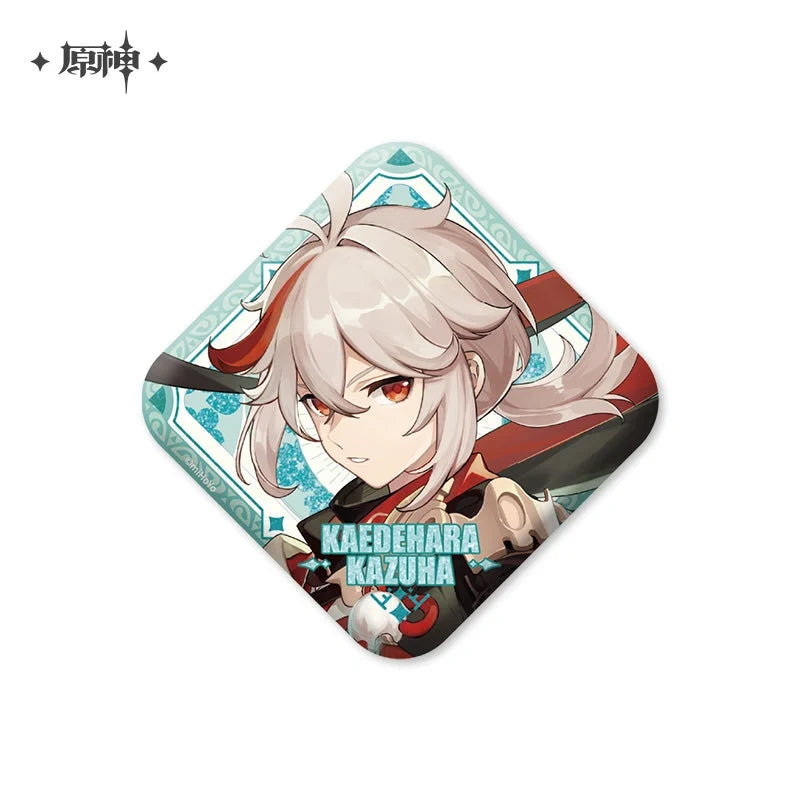 Genshin Impact - IPSTAR Cafe Collab Square Character Badge miHoYo