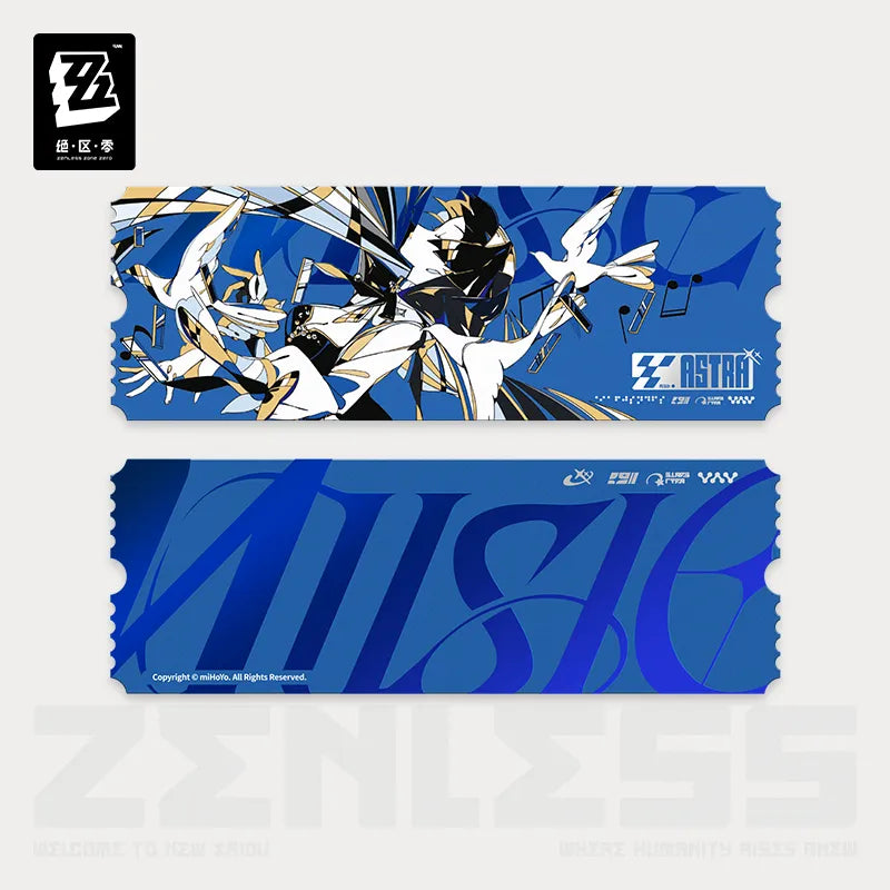 Zenless Zone Zero - Stars Of Lyra Series Astra Live Collectible Ticket Set miHoYo