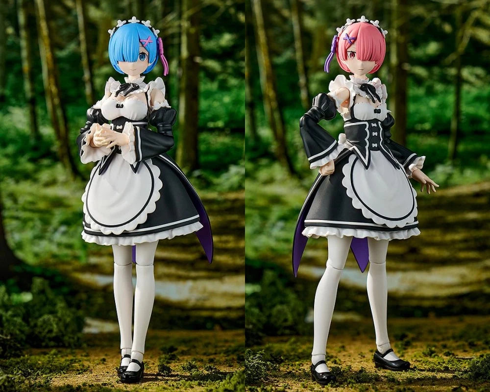 Re:Zero - Starting Life In Another World - Rem & Ram Plastic Model Kit KADOKAWA