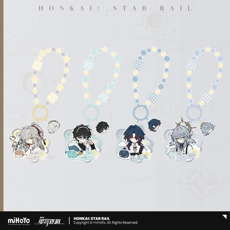 Honkai: Star Rail - Boys Dorm Series Acrylic Keychain miHoYo