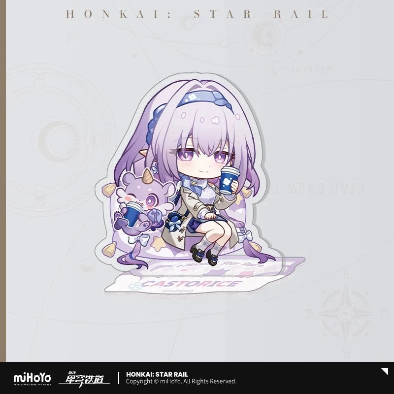 Honkai: Star Rail - Castorice & Phainon Express Travel Notes Chibi Acrylic Stand miHoYo