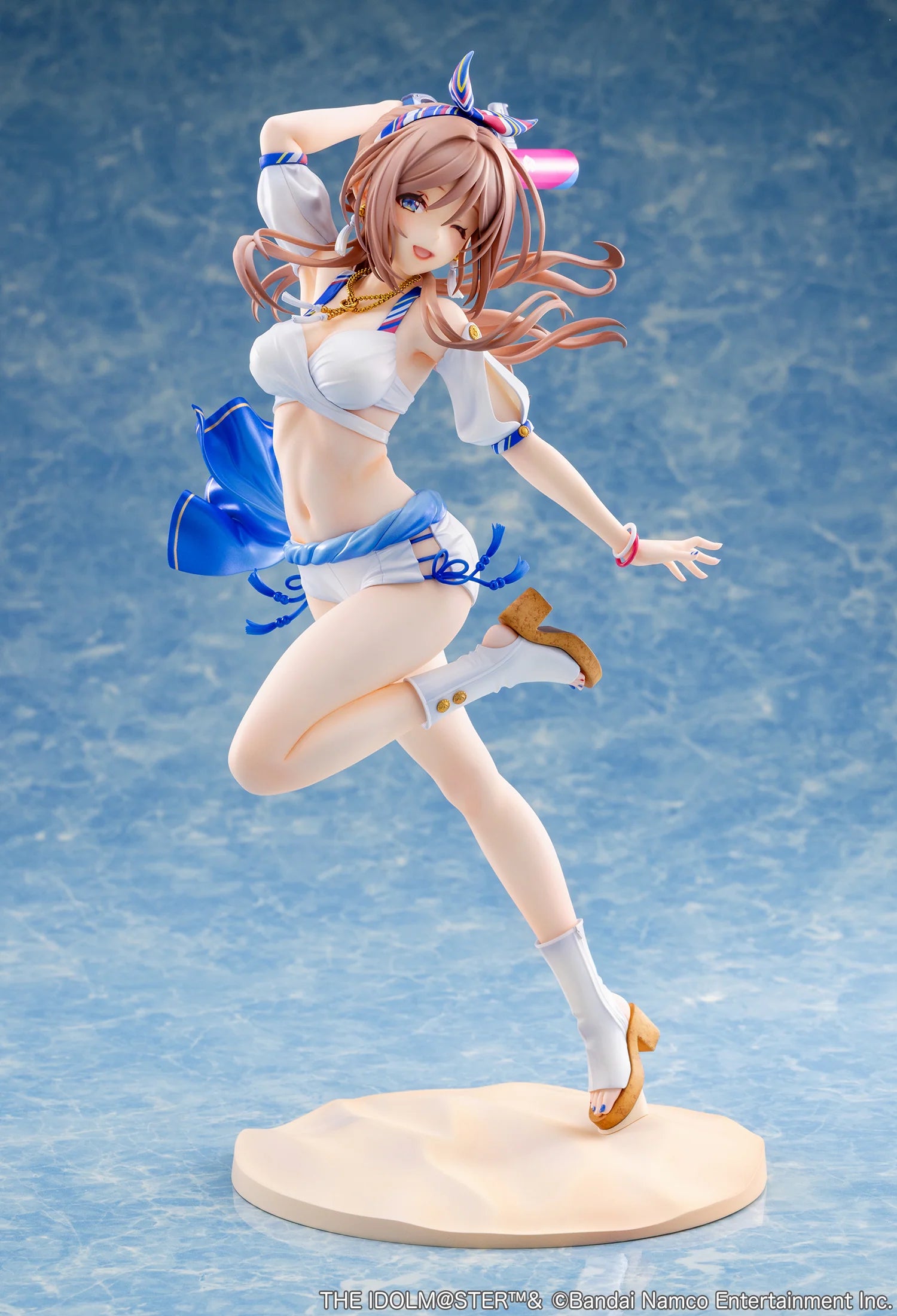 THE IDOLM@STER Gakuen - Rinami Himesaki (Kimi to Semi Blue Ver.) 1/7 Scale Figure Neon Max