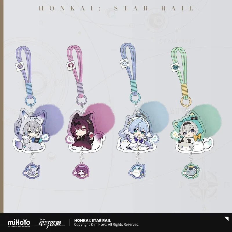 Honkai: Star Rail - Girls Dorm Series Chibi Acrylic Keychain miHoYo
