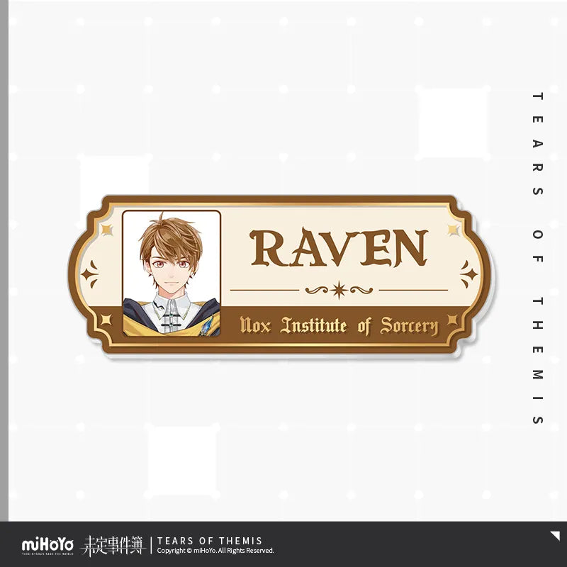 Tears of Themis - Heartfelt Attraction Series Acrylic Name Badge miHoYo