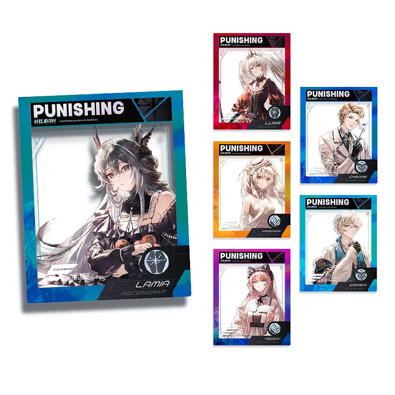 Punishing: Gray Raven - Moonlit Nightfall Theme 5th Anniversary Celebration Art Paper Frame Card KURO GAMES
