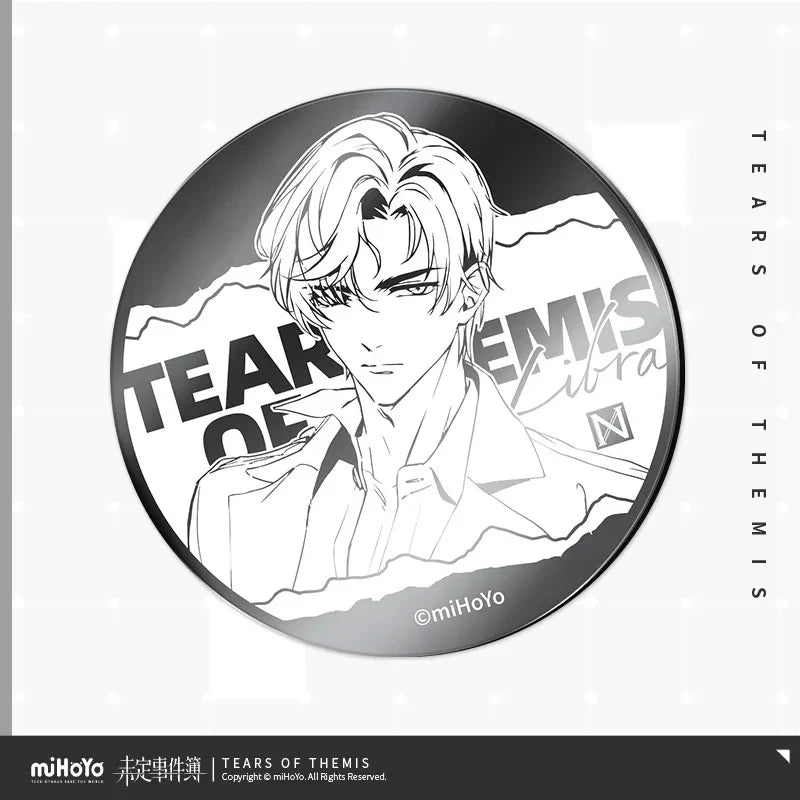 Tears of Themis - Nib Still Series Metal Mirror Badge miHoYo