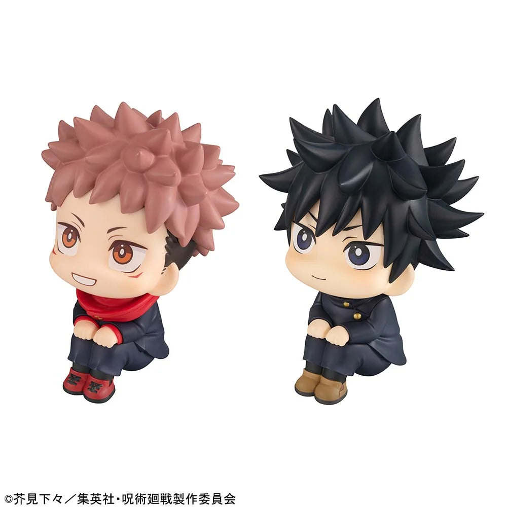 Jujutsu Kaisen - Yuji Itadori (Laugh Ver.) & Megumi Fushiguro (Smile Ver.) Set [with gift] Mini Figure MegaHouse