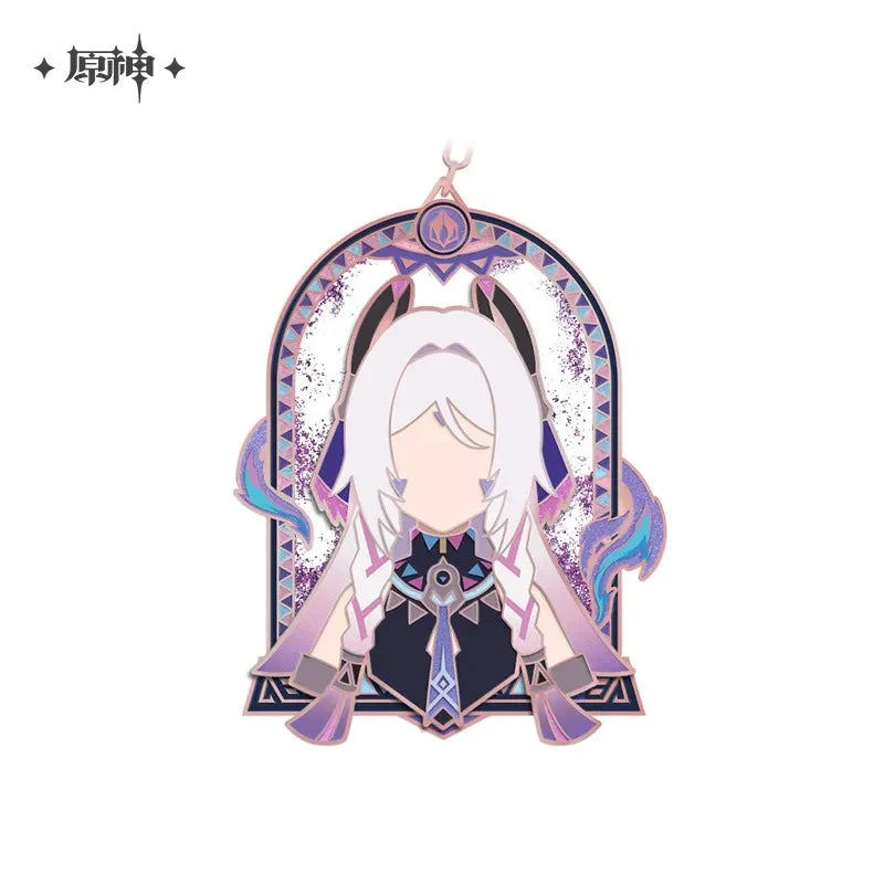 Genshin Impact - Iktomi Spiritseeking Scrolls Glitter Metal Badge miHoYo
