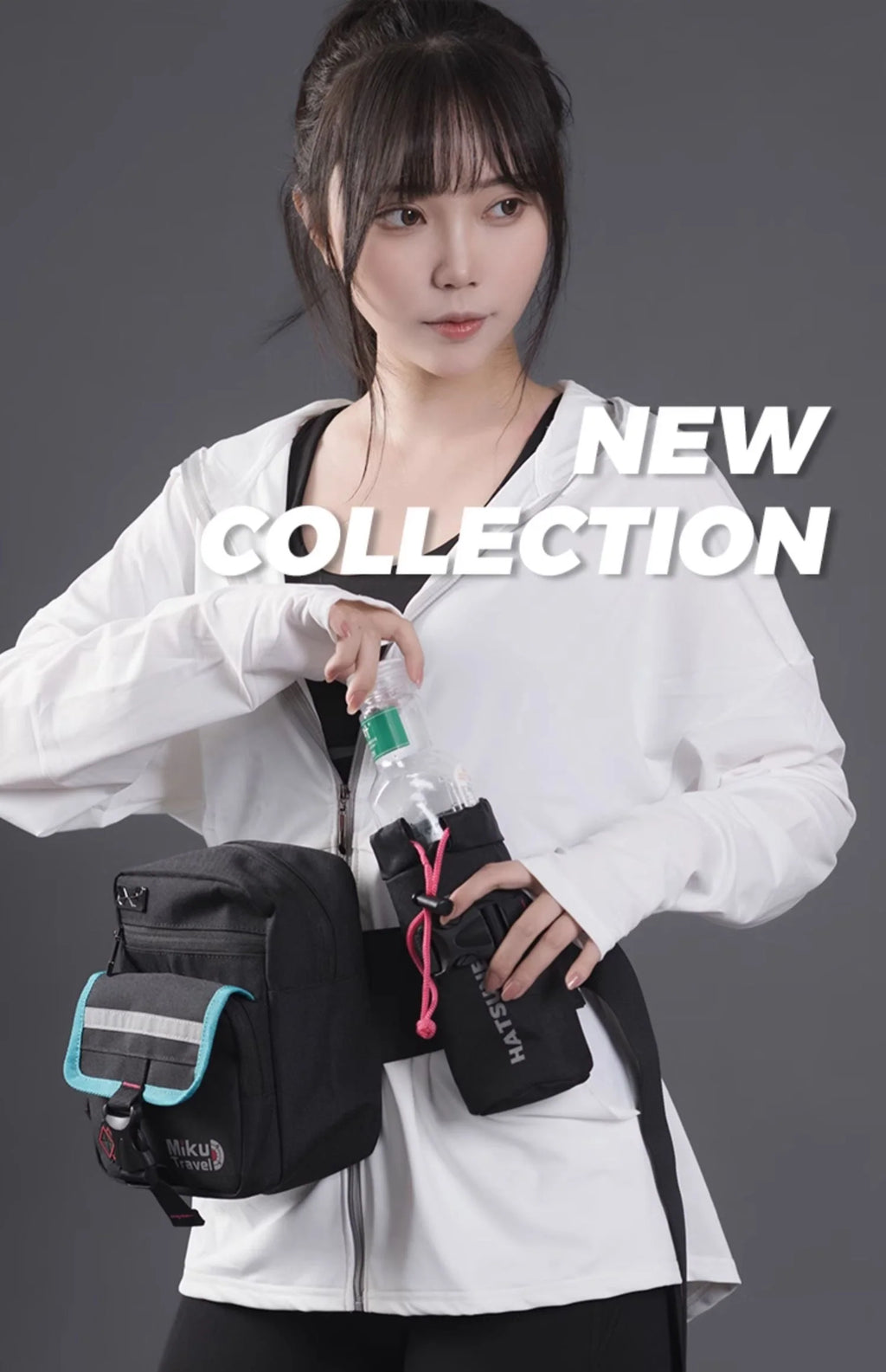 Hatsune Miku - Hatsune Miku Mikutravel Series Outdoor Belt Bag Moeyu