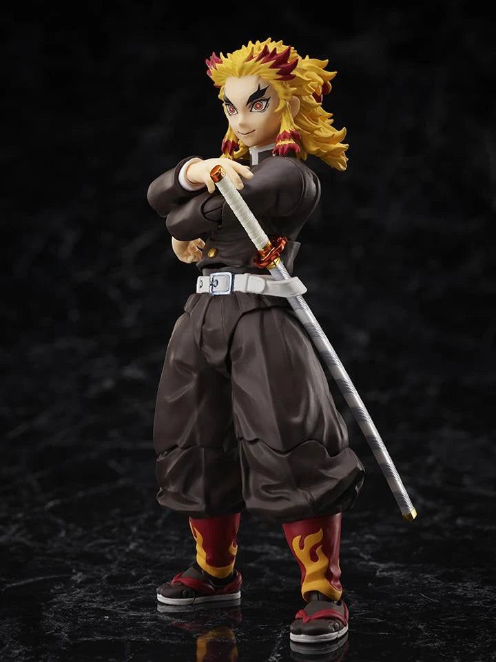 Demon Slayer: Kimetsu no Yaiba - The Movie: Mugen Train - Kyojuro Rengoku [BUZZmod.] 1/12 Scale Figure
