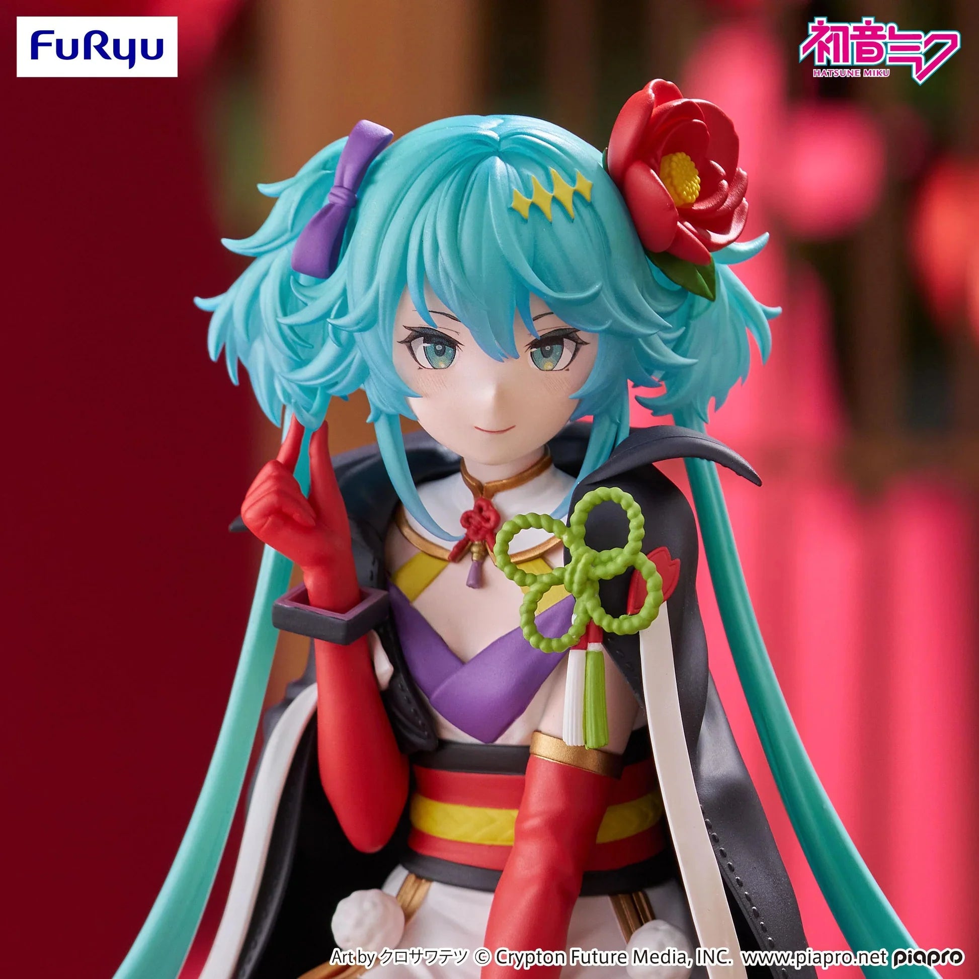 Hatsune Miku - Hatsune Miku (Flower Fairy Camellia Ver.) Noodle Stopper Figure FuRyu Corporation