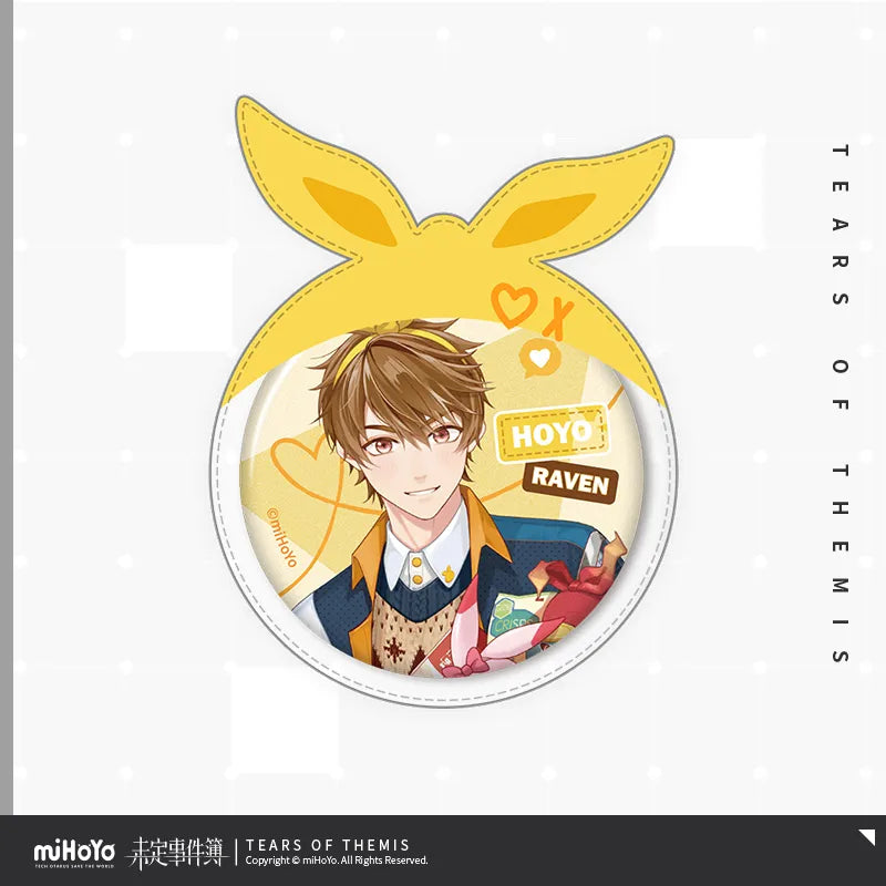 Tears of Themis - HoHo Luck Series Badge & Protective Case Set miHoYo