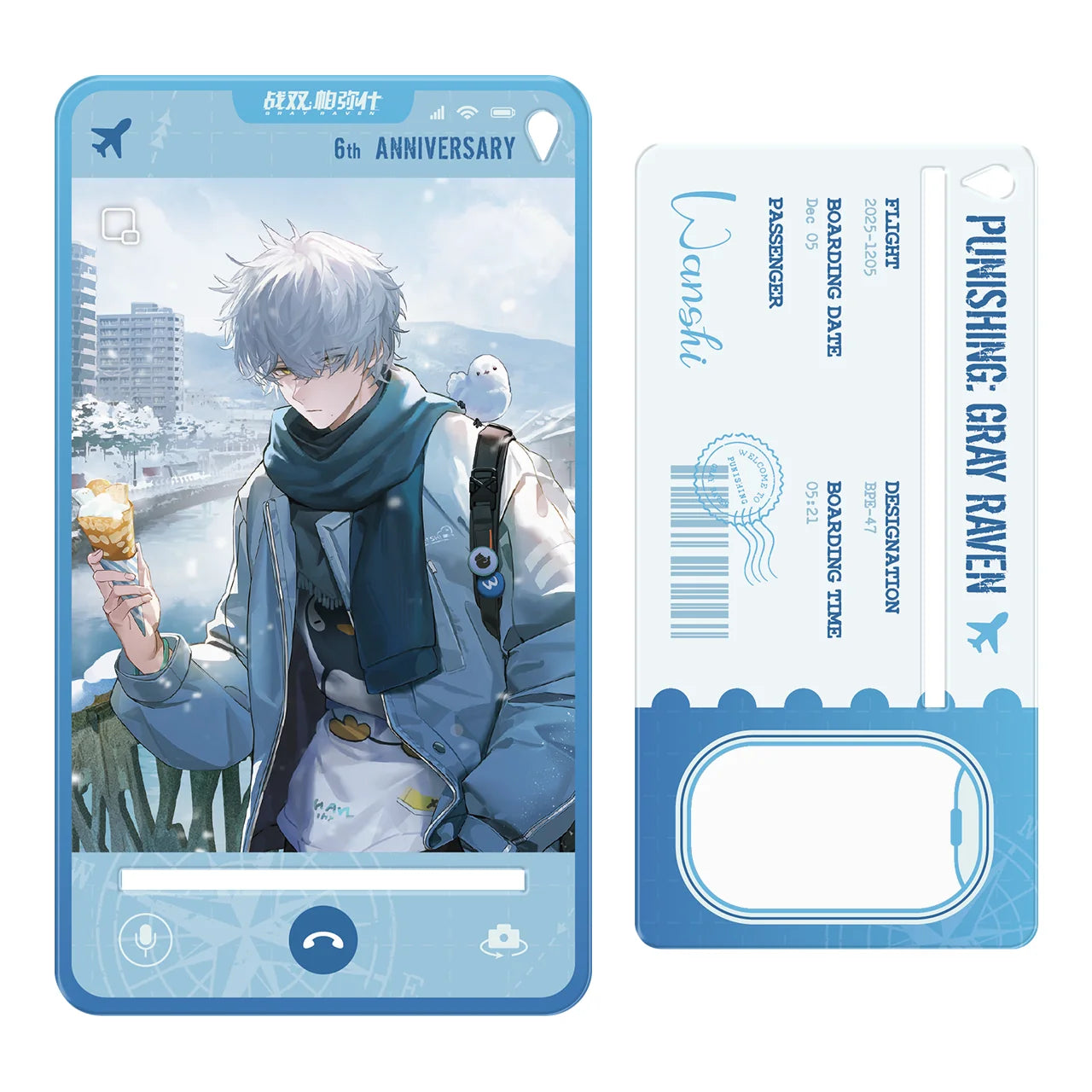 Punishing: Gray Raven - Echoes of Elsewhere 6th Anniversary Display Standee KURO GAMES