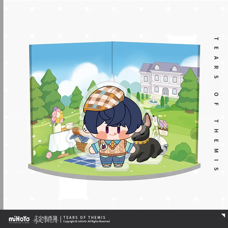 Tears of Themis - Timelessly Etched Series Chibi Acrylic Scene Stand miHoYo