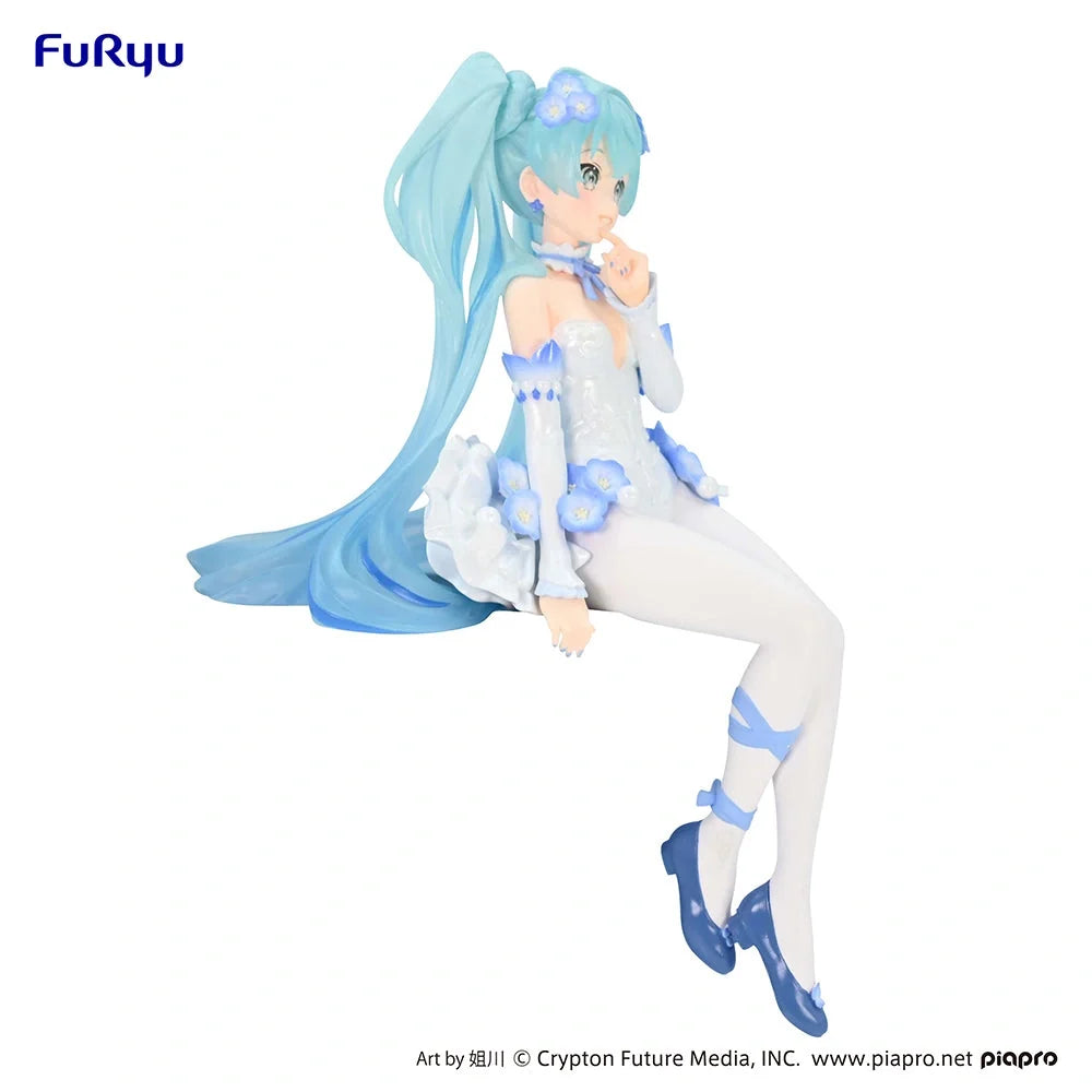 Hatsune Miku - Hatsune Miku(Flower Fairy Nemophila Ver. re-run) Noodle Stopper Prize Figure FuRyu Corporation