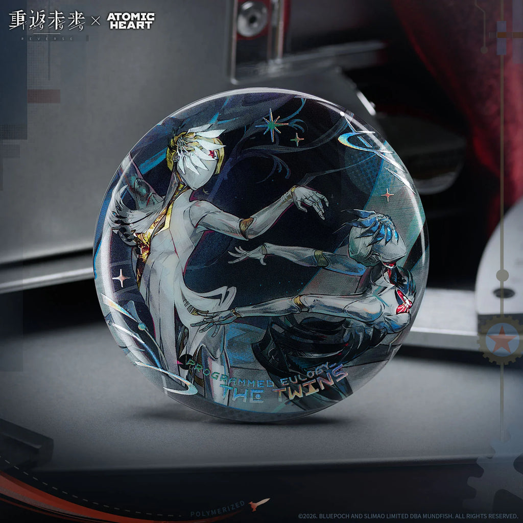 Reverse: 1999 - A Machinery-Themed Glimpse into the Future Character Garment Badge Set BLUEPOCH