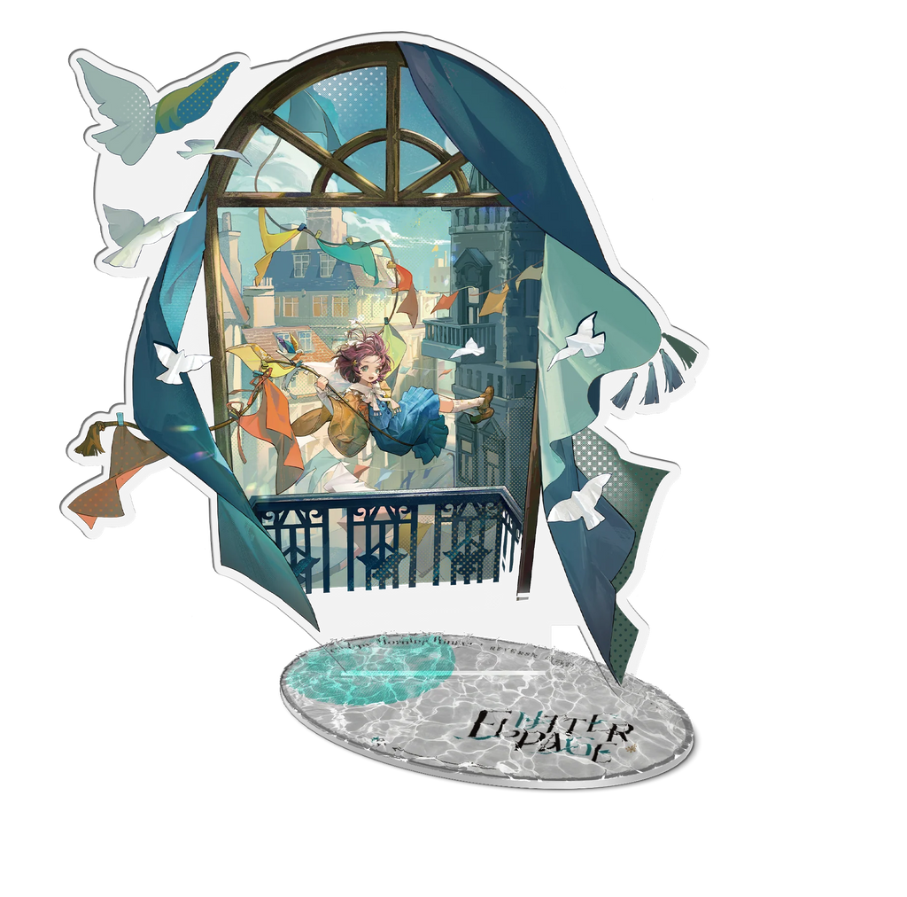 Reverse: 1999 - Flutterpage (Hirpy Morning Ringer Ver.) Shadows in the Lake Series Acrylic Stand BLUEPOCH