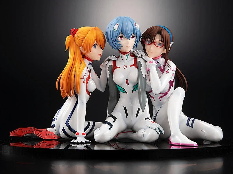 Evangelion: 3.0+1.0 Thrice Upon a Time - Asuka/Rei/Mari: Newtype Cover ver. 1/8 Scale Figure Kadokawa