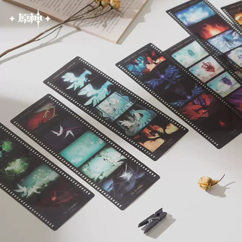 Genshin Impact - Earthly Glimpses Series Film Strip Style Bookmark Set miHoYo