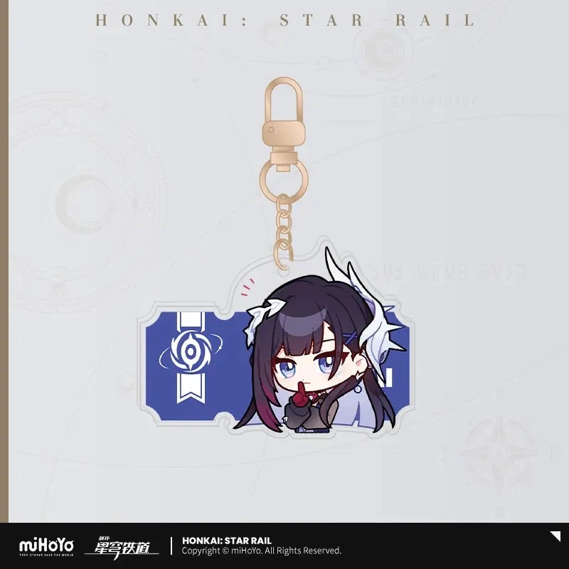 Honkai: Star Rail - Pom-Pom Gallery Sticker Keychain miHoYo