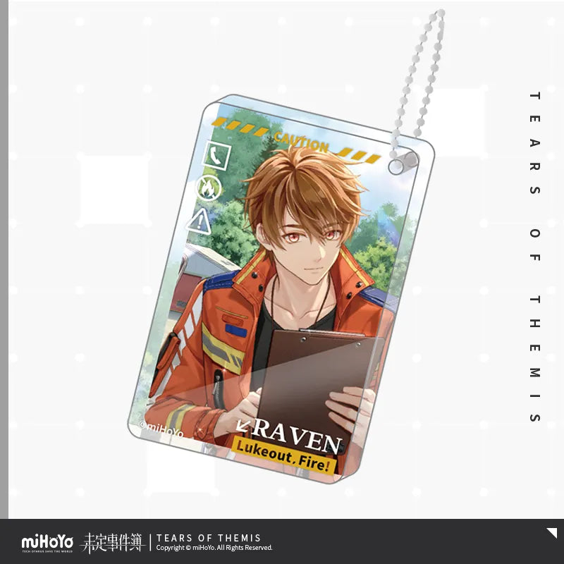 Tears of Themis - Lukeout Fire Series Thick Acrylic Pendant miHoYo