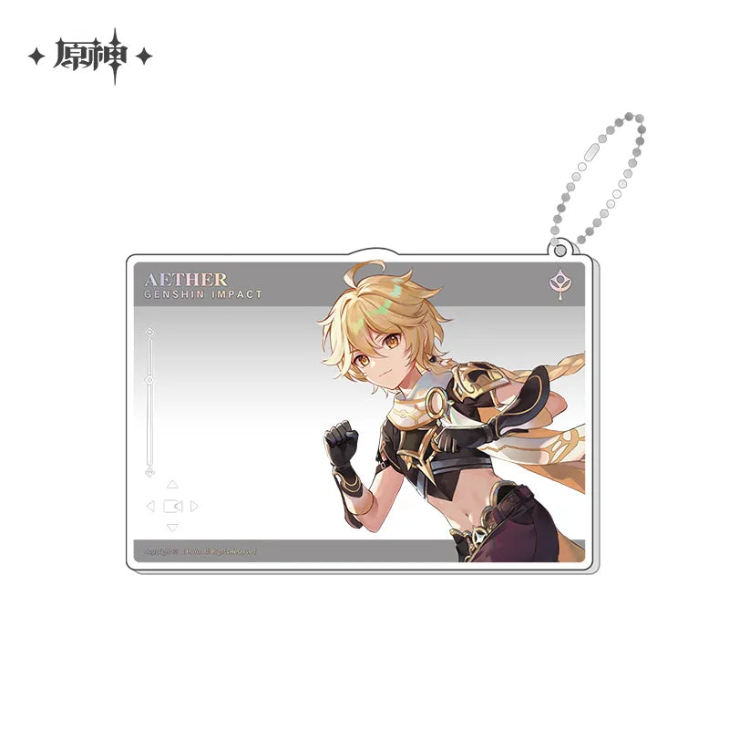 Genshin Impact - Anniversary Celebration Series Acrylic Photo Card Keychain miHoYo