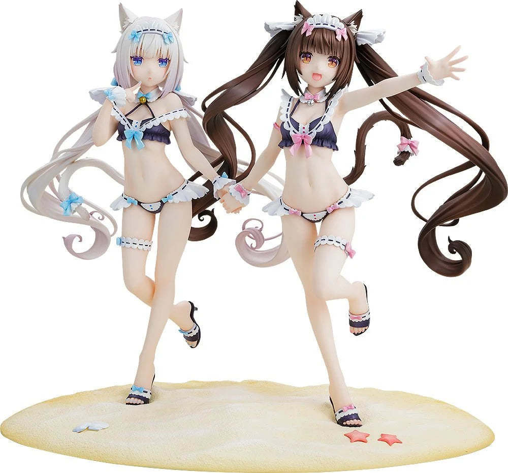 NEKOPARA - Chocola & Vanilla (Maid Swimsuit ver.) Special Set 1/7 Scale Figure Kadokawa