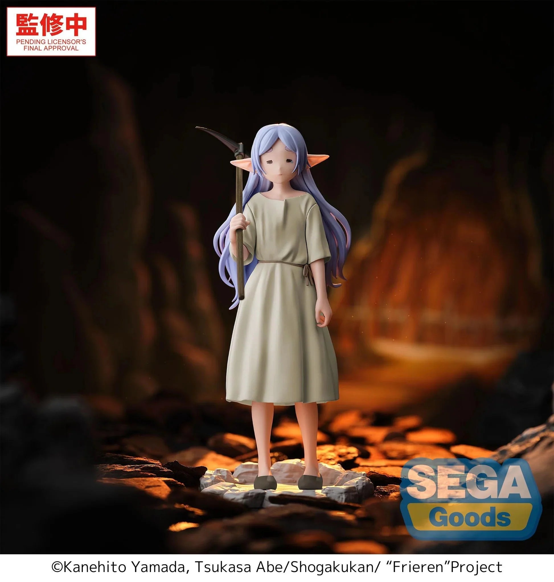 Frieren: Beyond Journey's End - Frieren (I Am Forced to Slave Away in the Mines for Three Centuriesn Ver.) Prize Figure Sega
