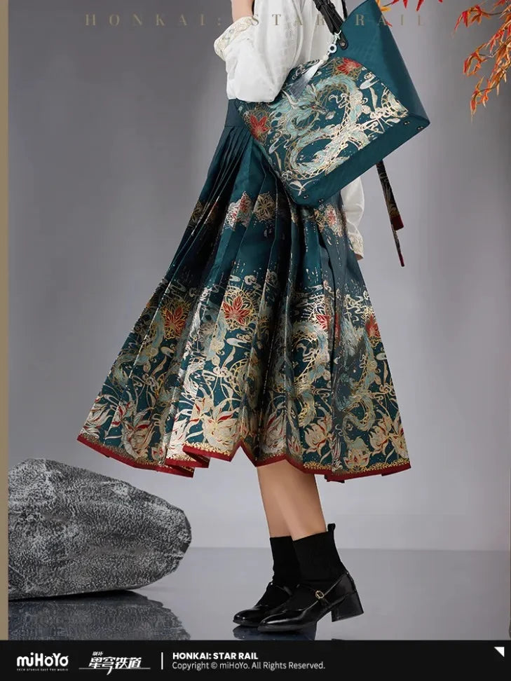 Honkai: Star Rail - Dan Heng Moonlit Drinking Impression Zipper Style Horse-face Skirt miHoYo