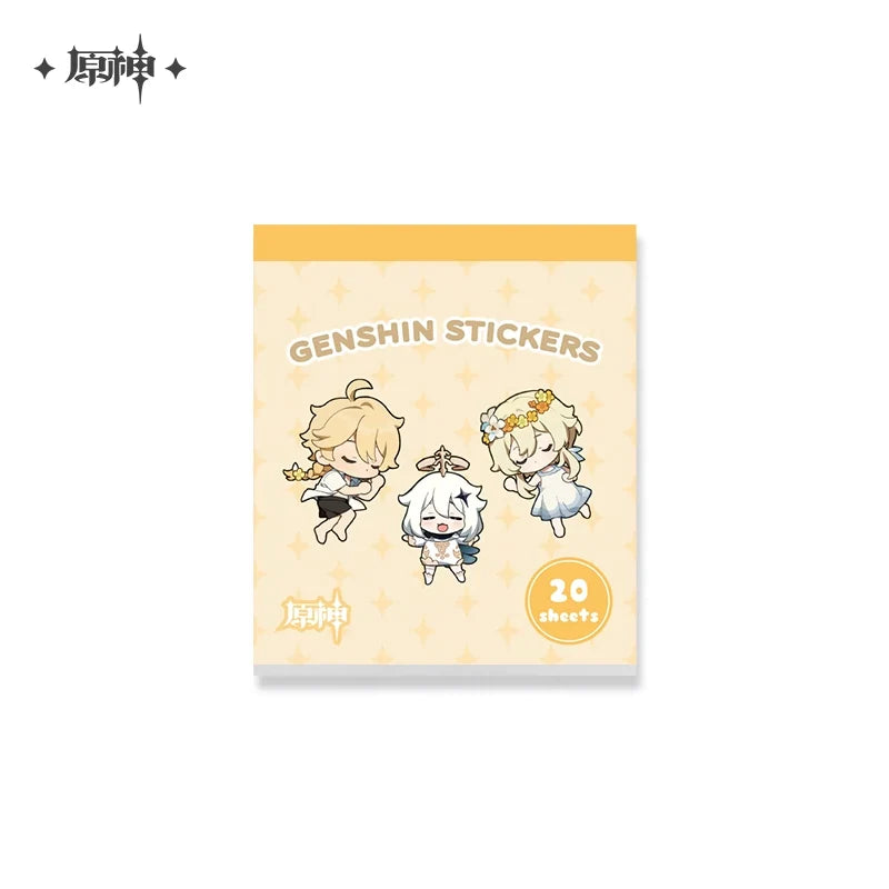 Genshin Impact - Paintings of Paimon Q Version Sticker Book miHoYo